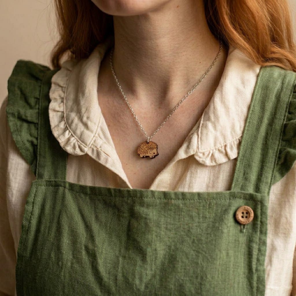 Hedgehog Pendant Necklace - Robin Valley Official Store