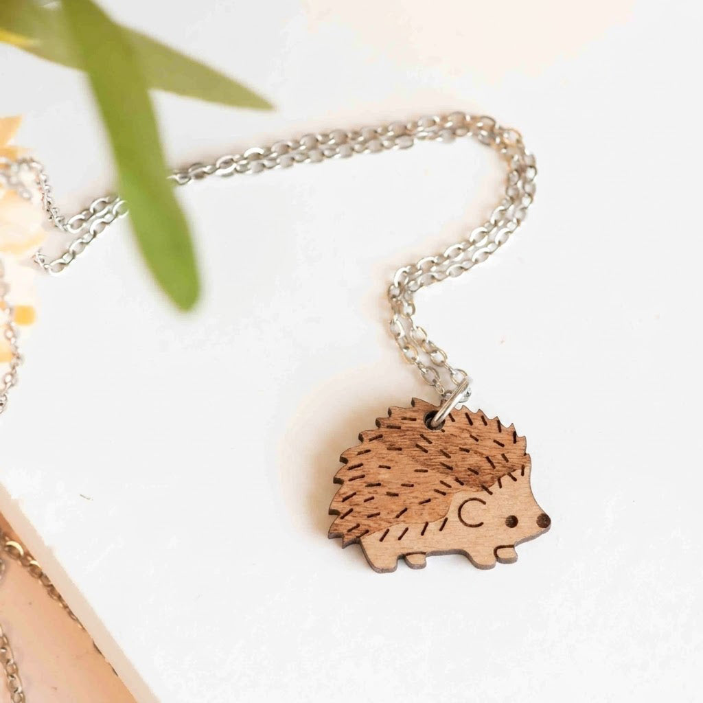 Hedgehog Pendant Necklace