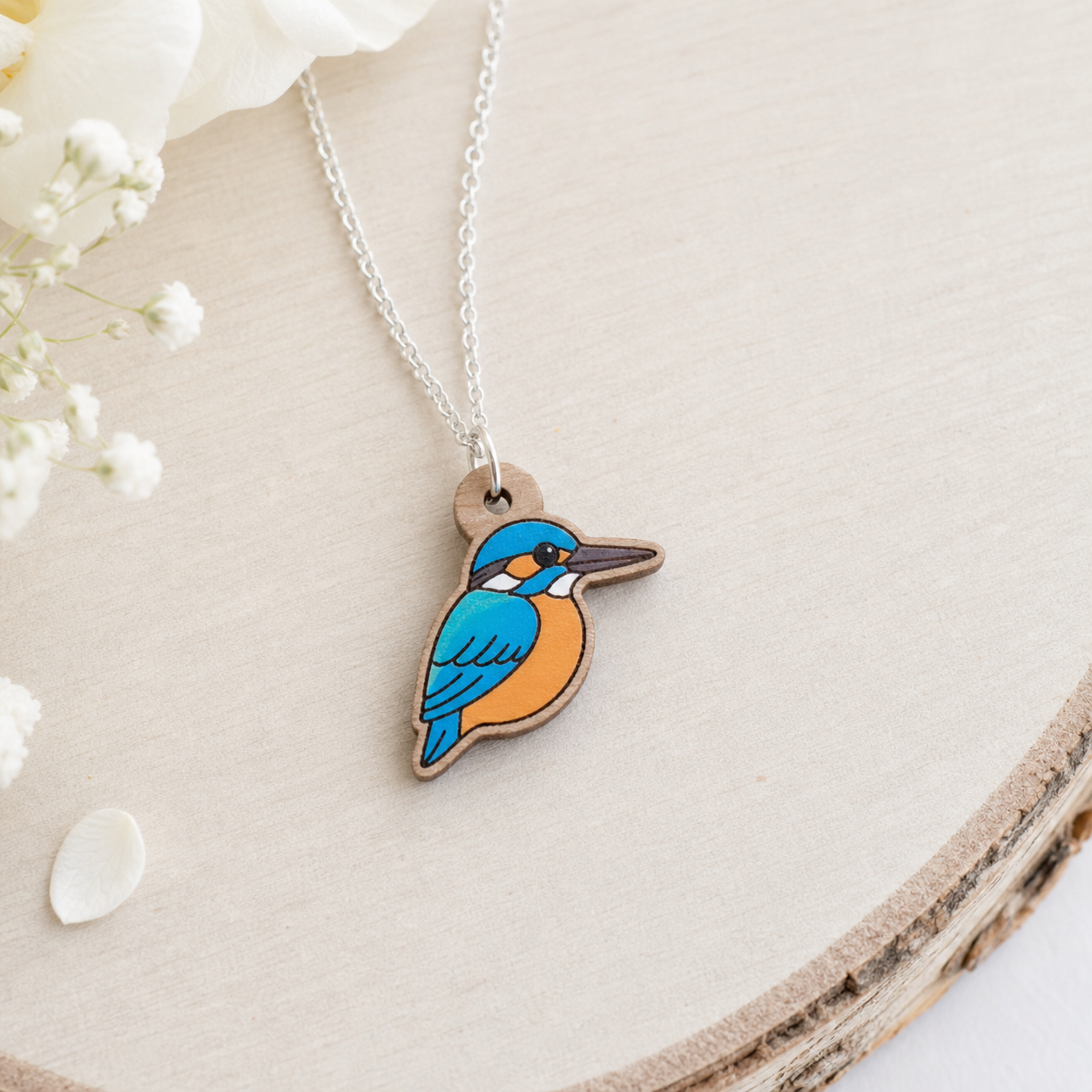 Kingfisher Bird Necklace