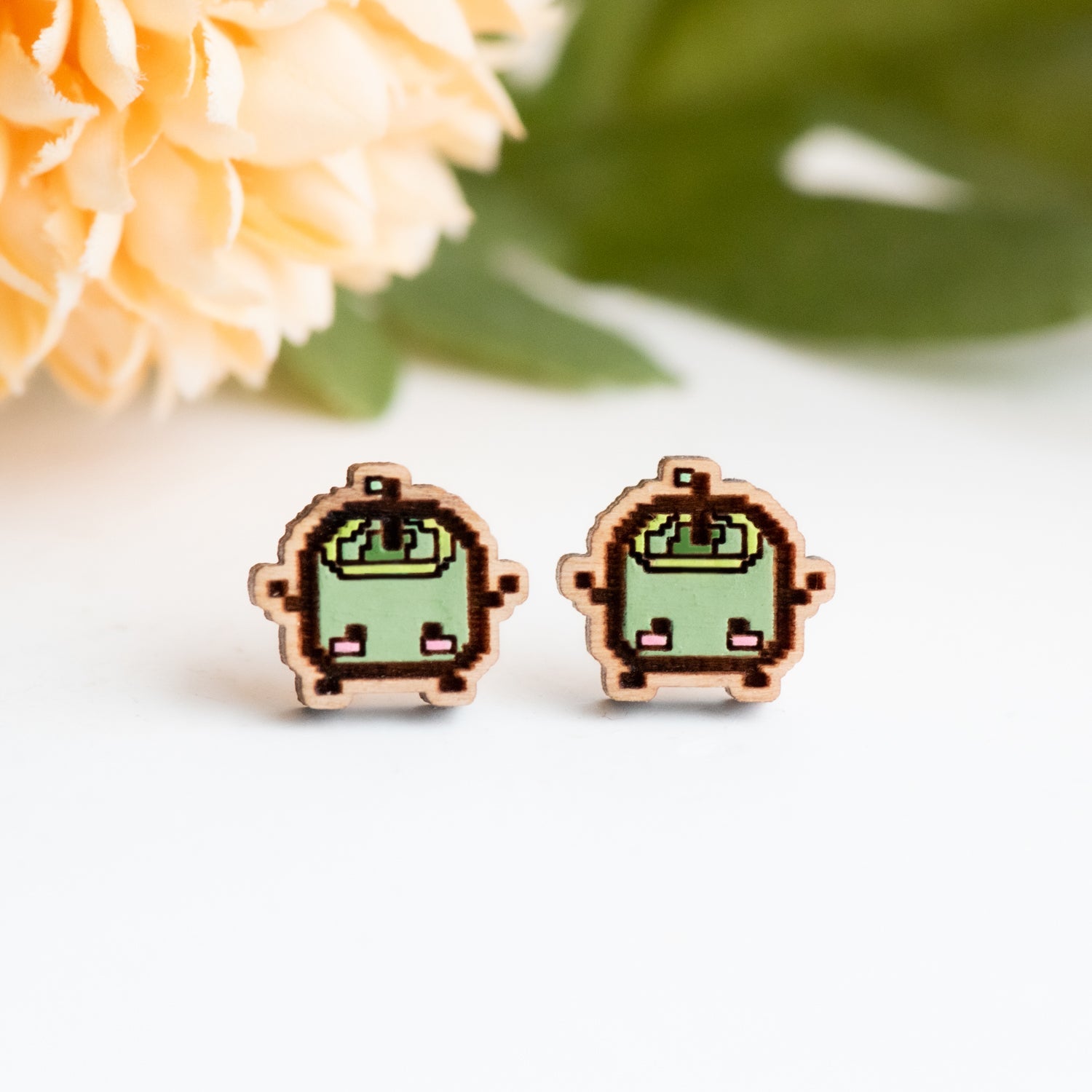Junimo Earrings – Stardew Valley Inspired - Robin Valley Official Store