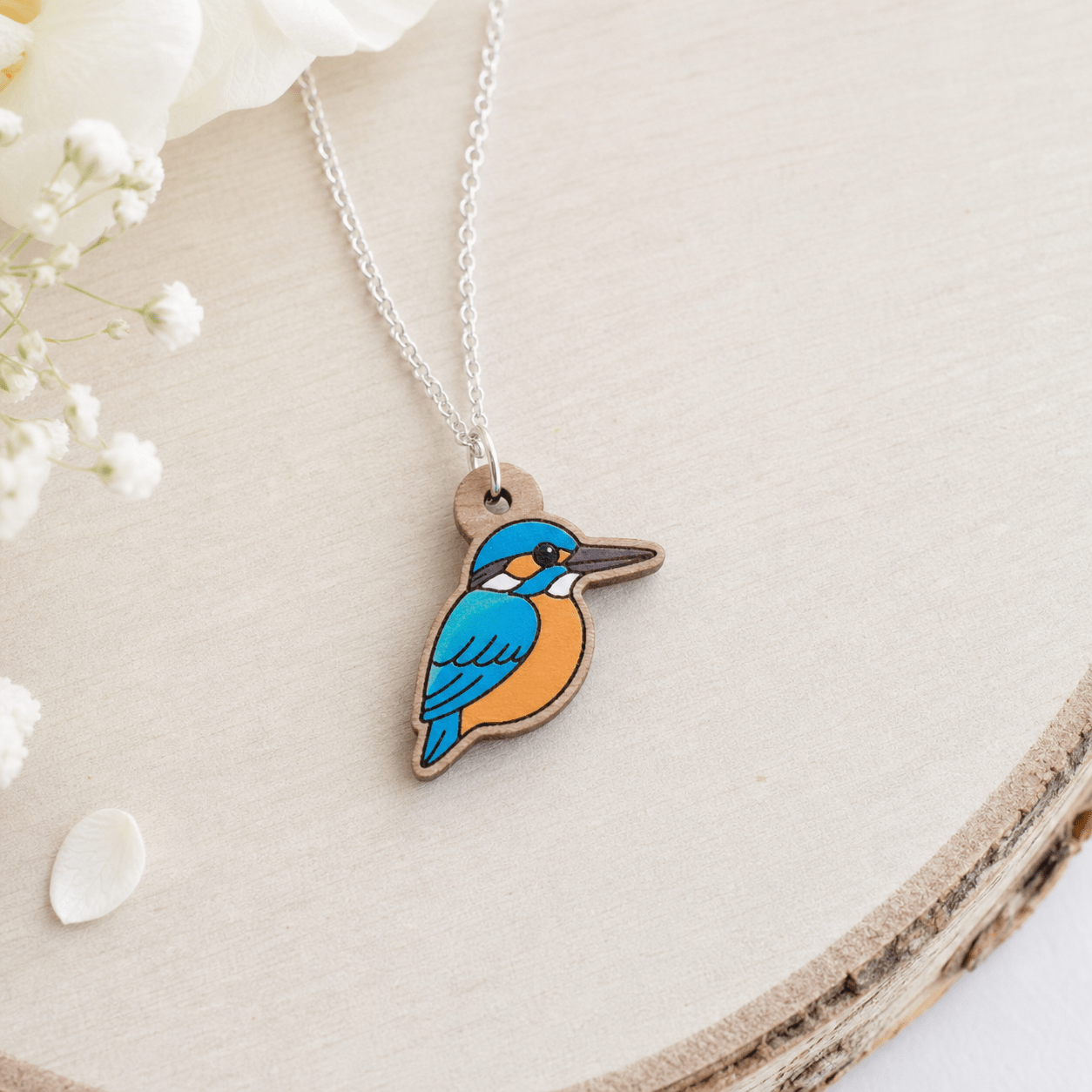 Kingfisher Bird Necklace - Robin Valley Official Store