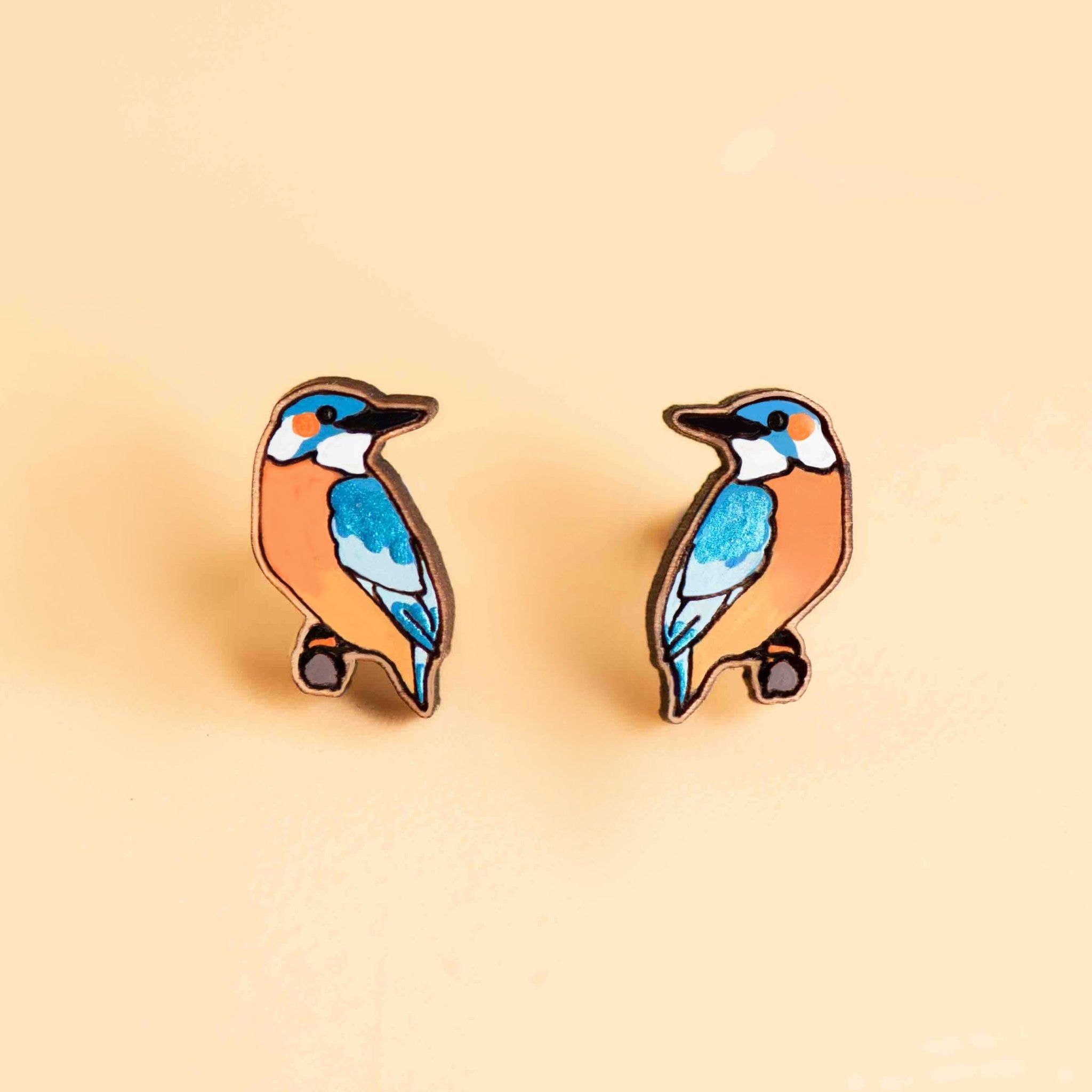 Kingfisher Earrings - Robin Valley Official Store