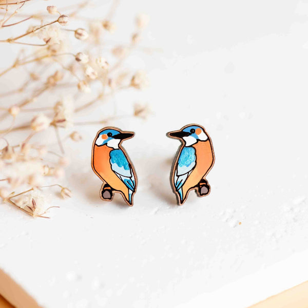Kingfisher Earrings - Robin Valley Official Store