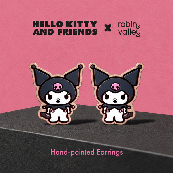Kuromi Stud Earrings - Robin Valley Official Store