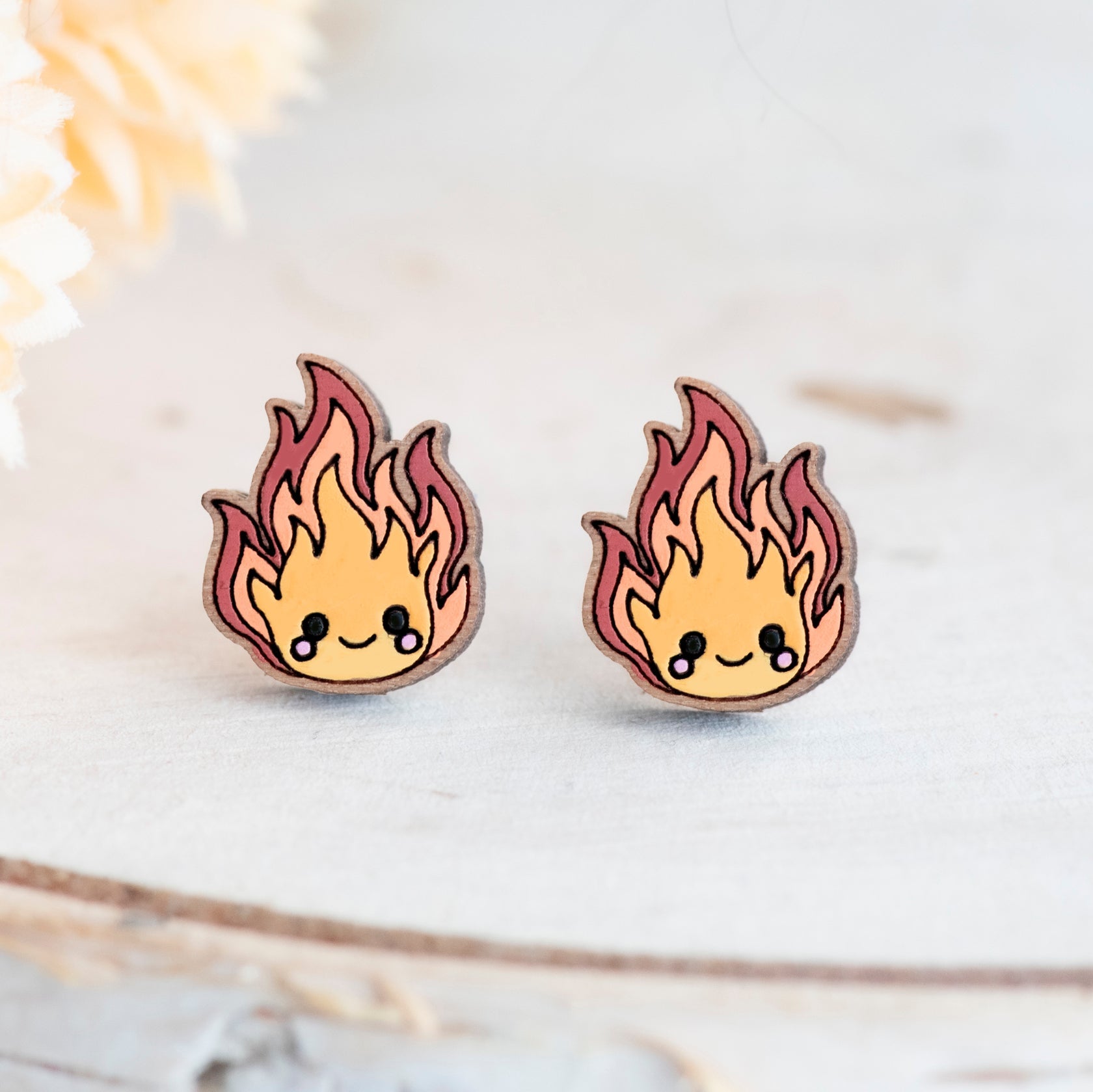 Little Fire Sprite Stud Earrings - Robin Valley Official Store