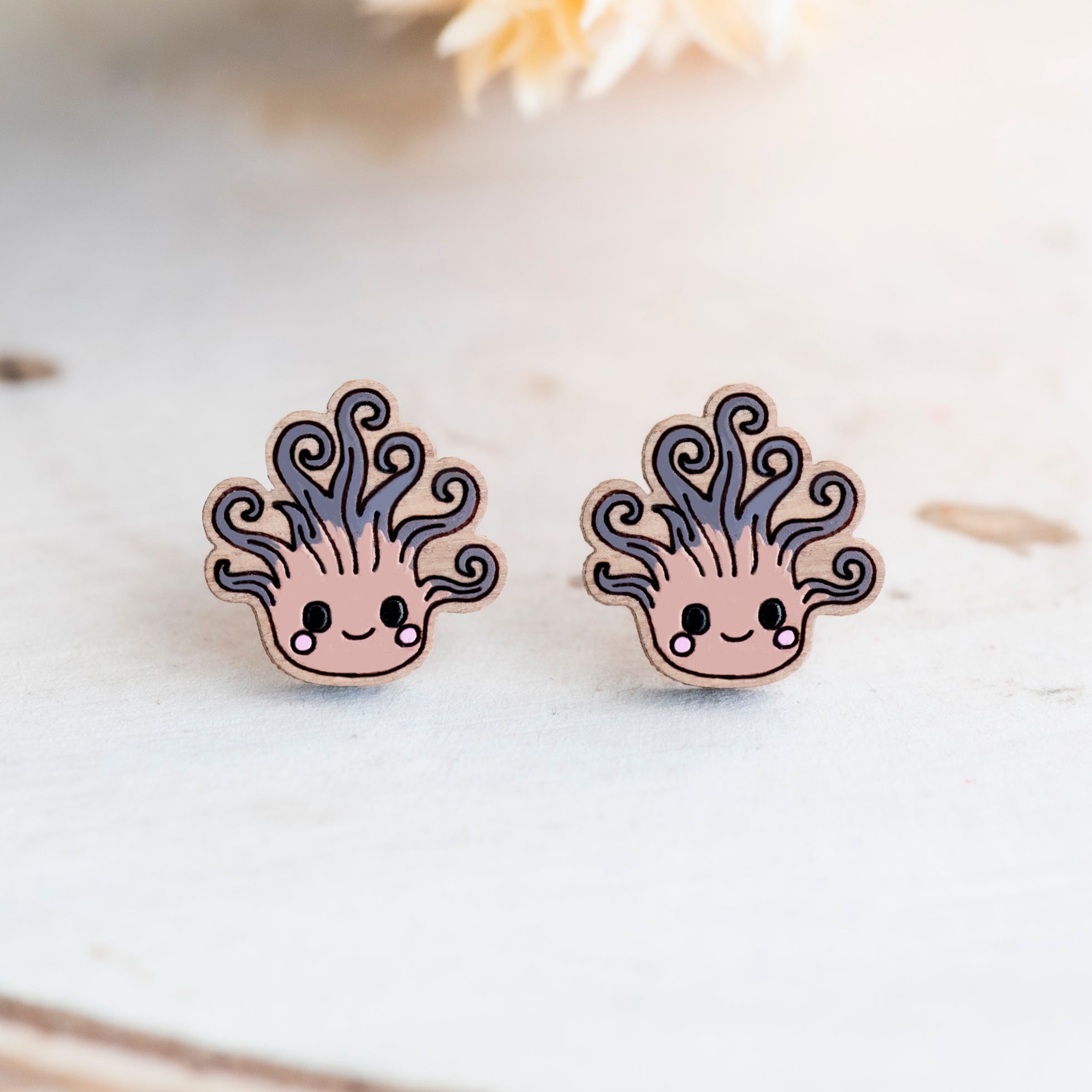 Little Tree Swirly Sprite Earrings - Robin Valley Official Store