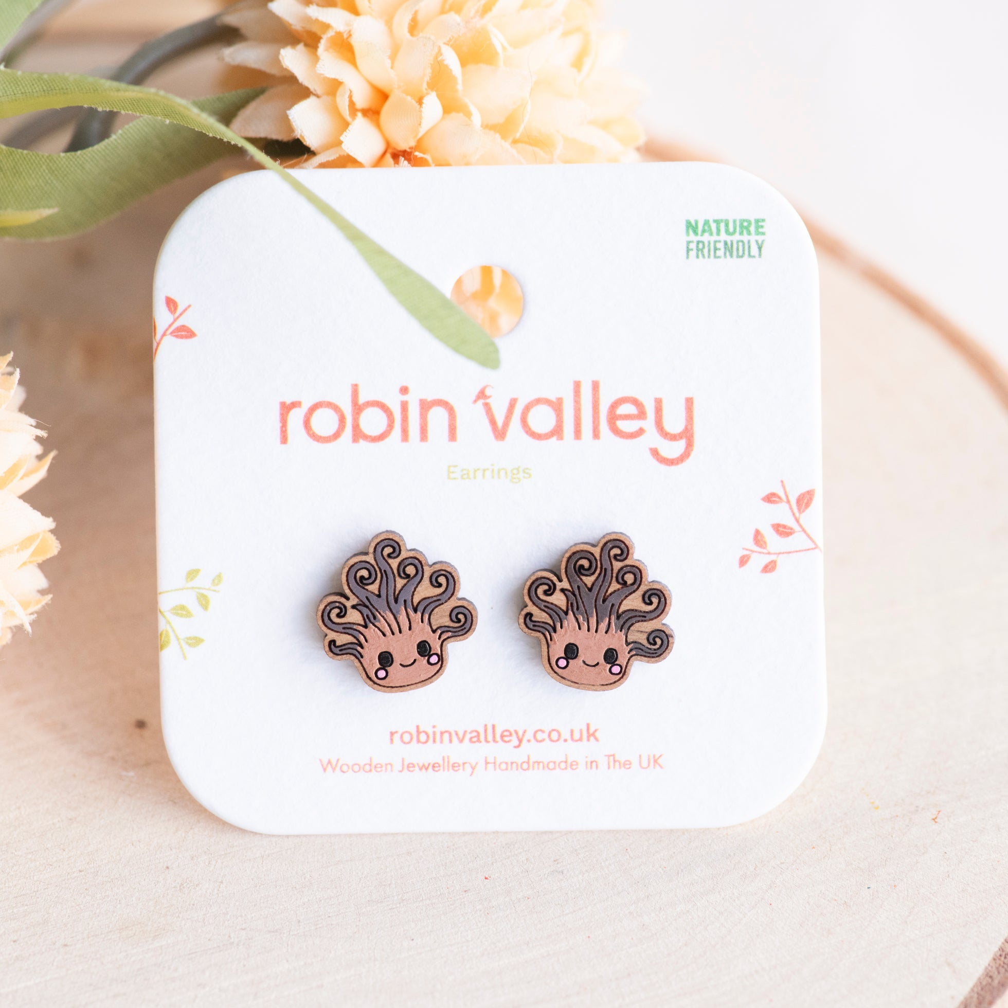 Little Tree Swirly Sprite Earrings - Robin Valley Official Store