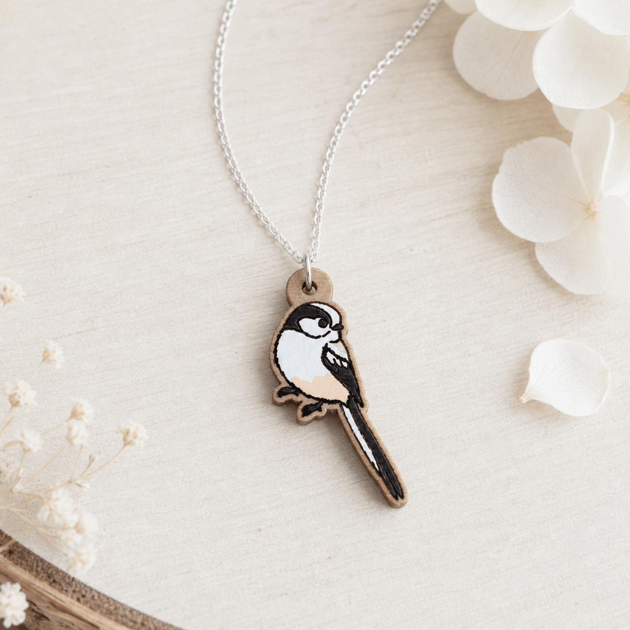 Long - tail Tit Bird Necklace - Robin Valley Official Store