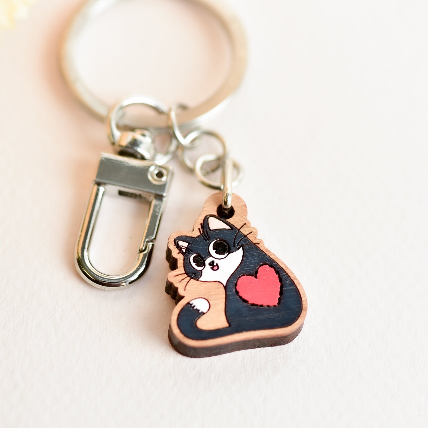 Love Cat Keyring - Robin Valley Official Store