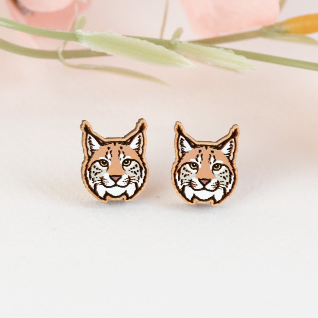 Lynx Stud Earrings - Robin Valley Official Store