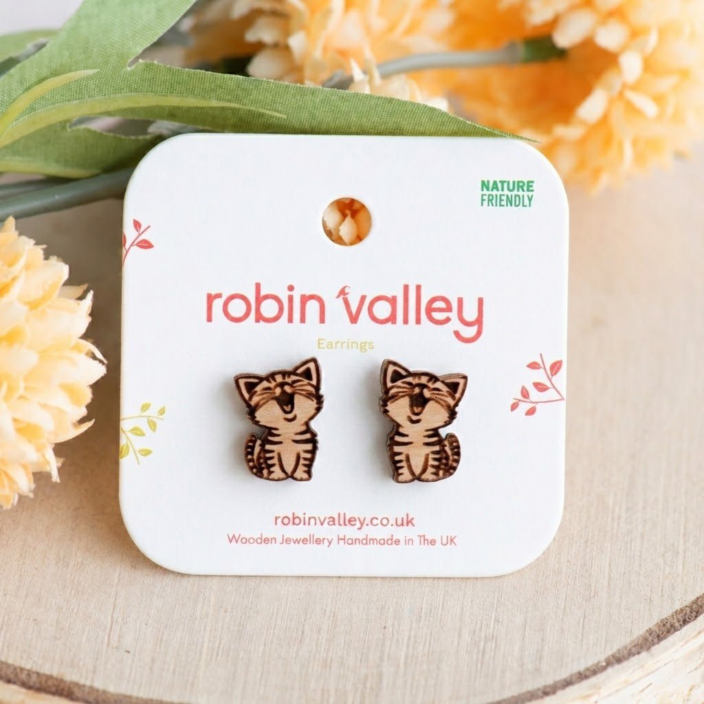 Miaow Cat Earrings - Robin Valley Official Store