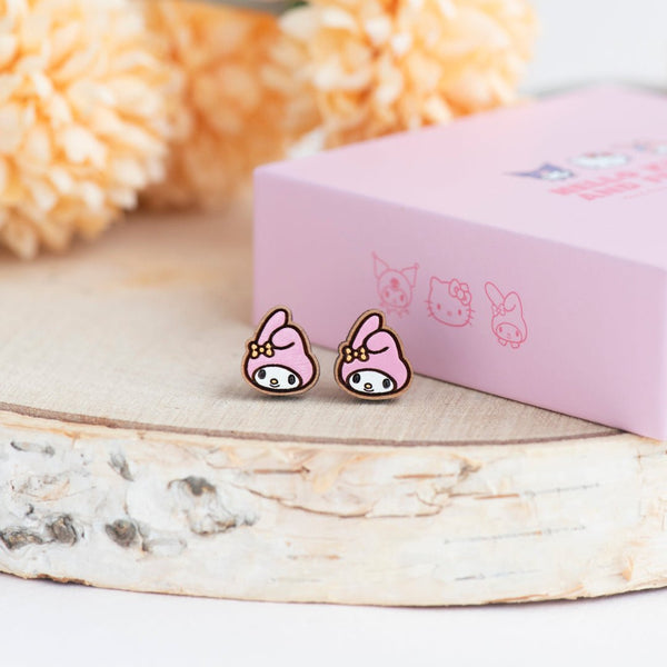 My Melody Stud Earrings (Face) - Robin Valley Official Store
