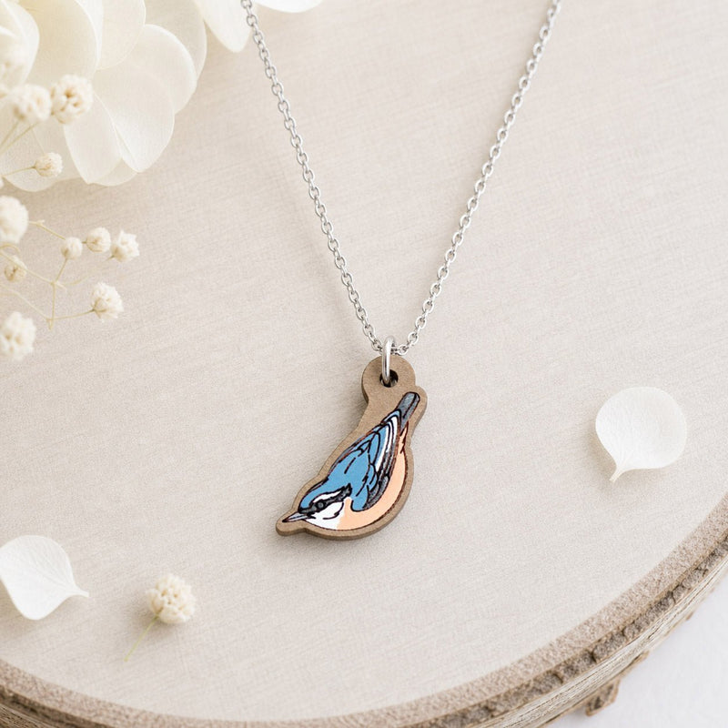 Nuthatch Bird Necklace - Robin Valley Official Store