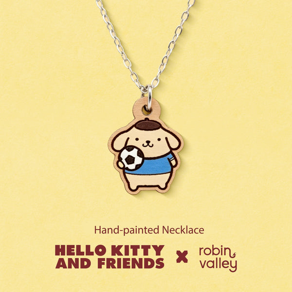 Official licensed Pompompurin Football Necklace - Robin Valley Official Store