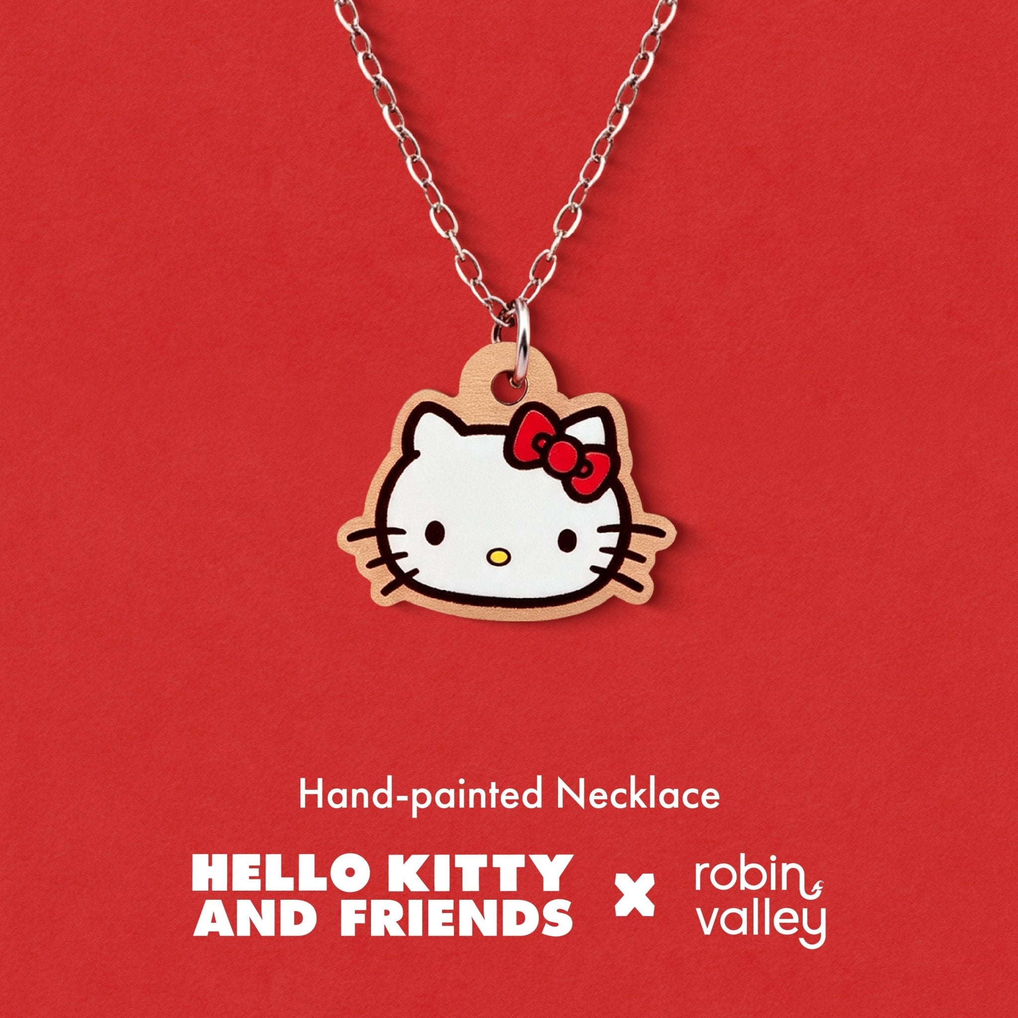Officially Licensed Classic Hello Kitty Necklace - Robin Valley Official Store