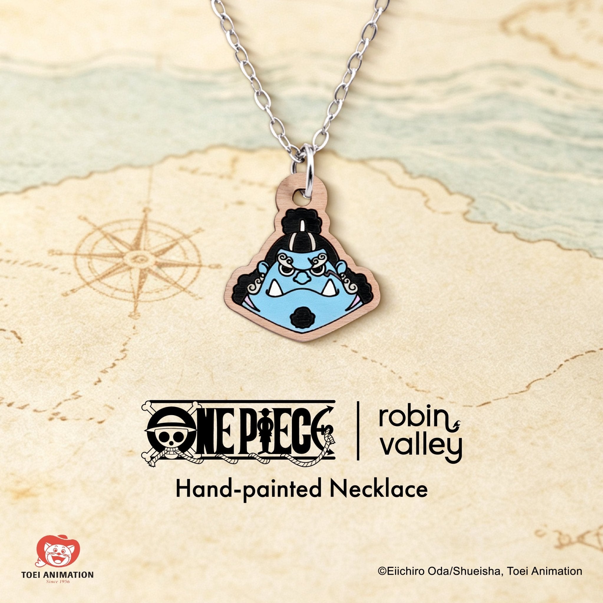 Officially Licensed One Piece Jinbe Necklace – Wave 1: Fish-Man Island - Robin Valley Official Store