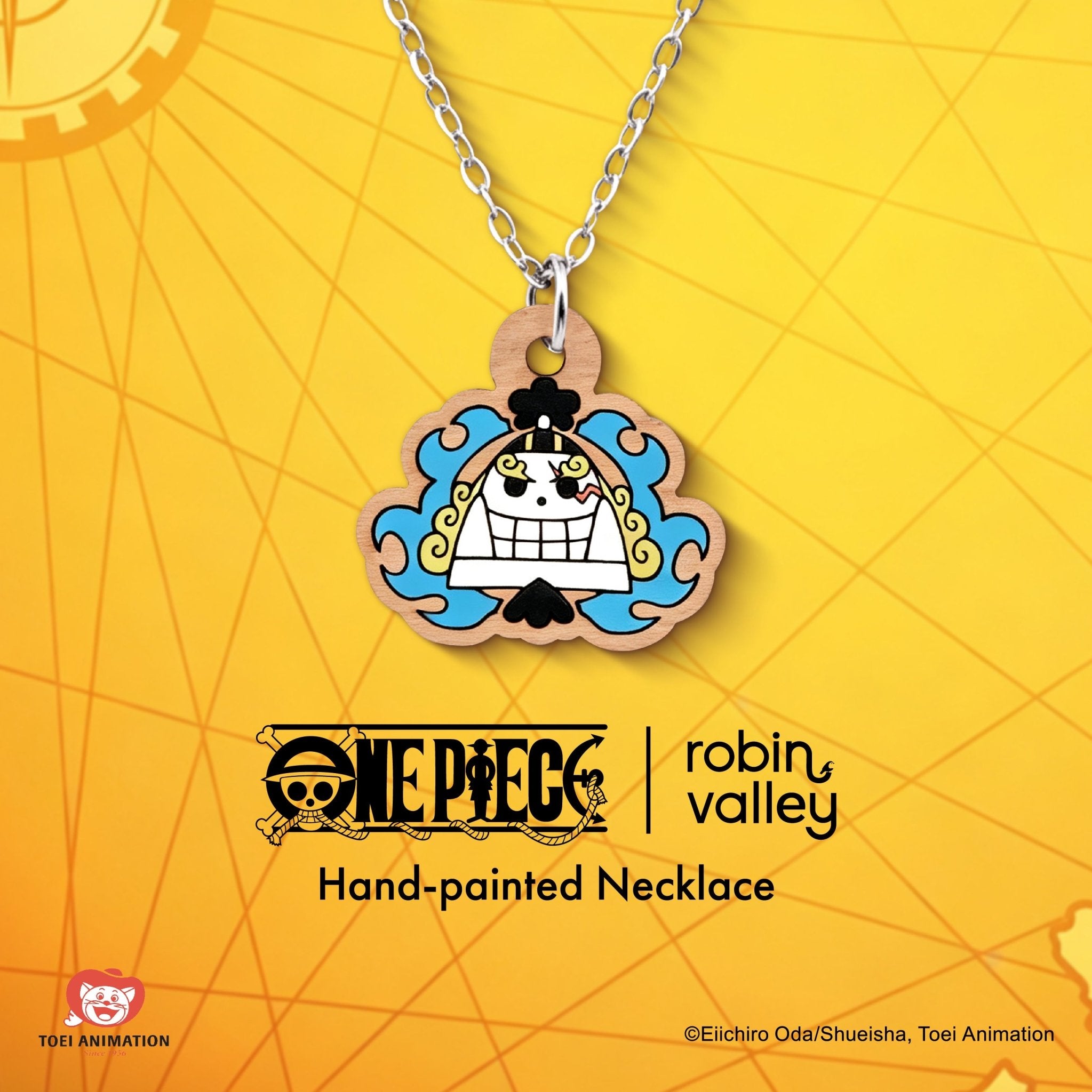 Officially Licensed One Piece Jinbe Personal Skull Necklace - Robin Valley Official Store