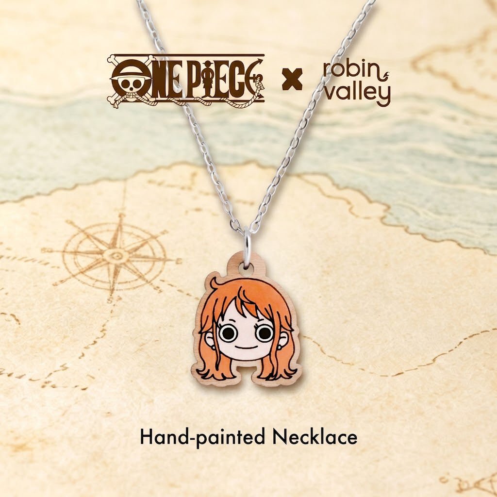Officially Licensed One Piece Nami Necklace – Wave 1: Fish-Man Island - Robin Valley Official Store