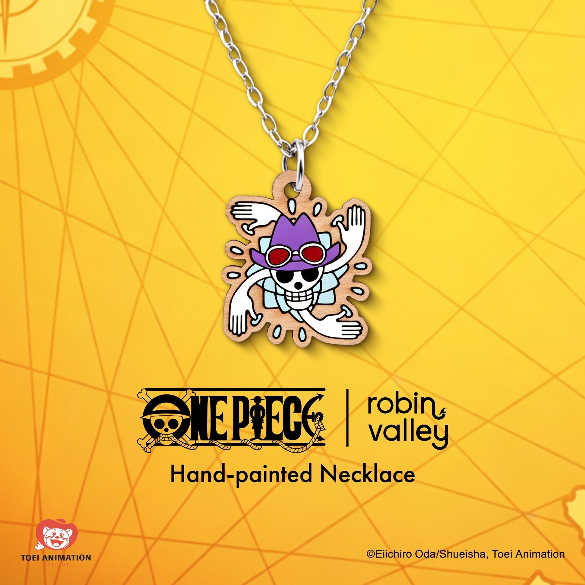 Officially Licensed One Piece Robin Personal Skull Necklace - Robin Valley Official Store