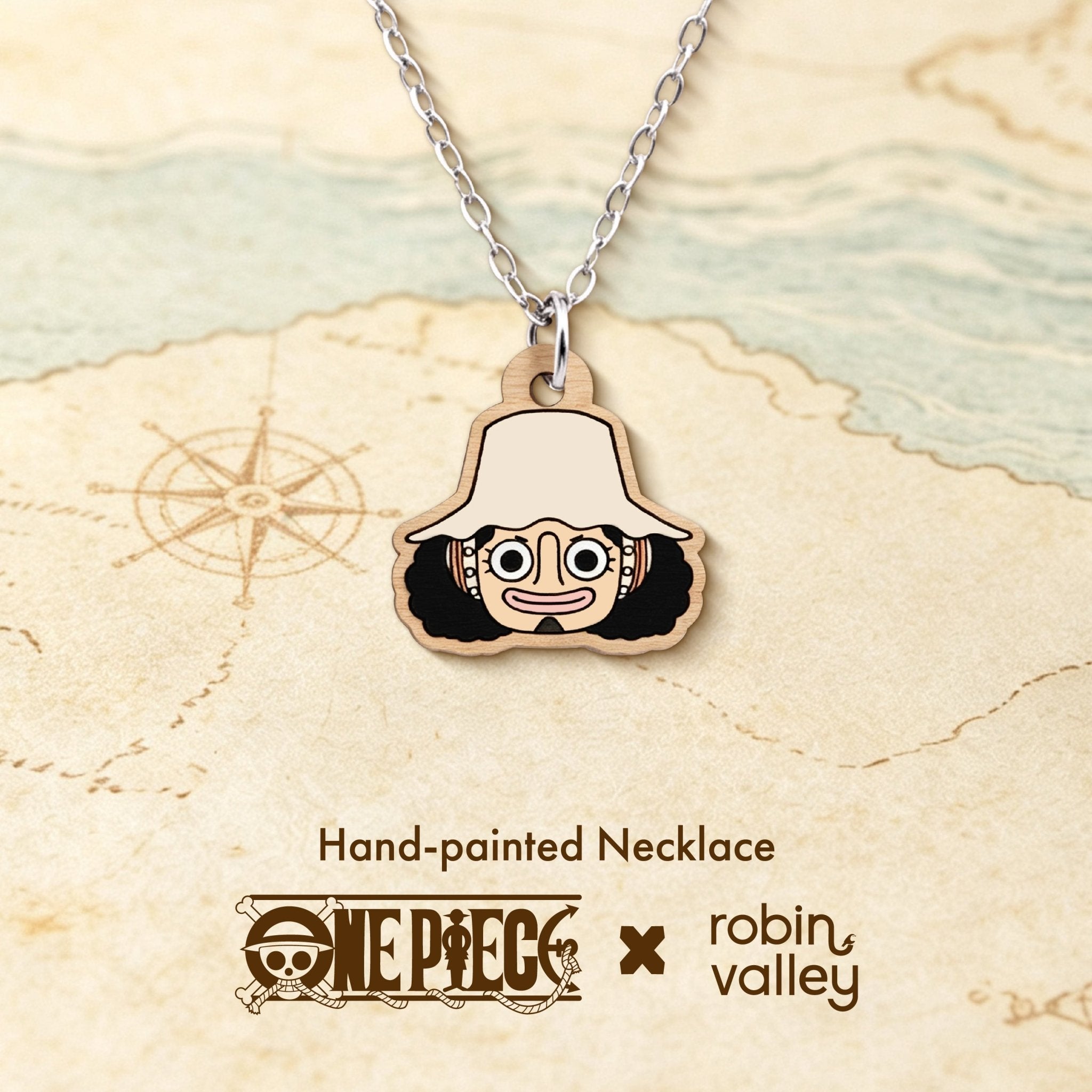 Officially Licensed One Piece Usopp Necklace – Wave 1: Fish-Man Island - Robin Valley Official Store