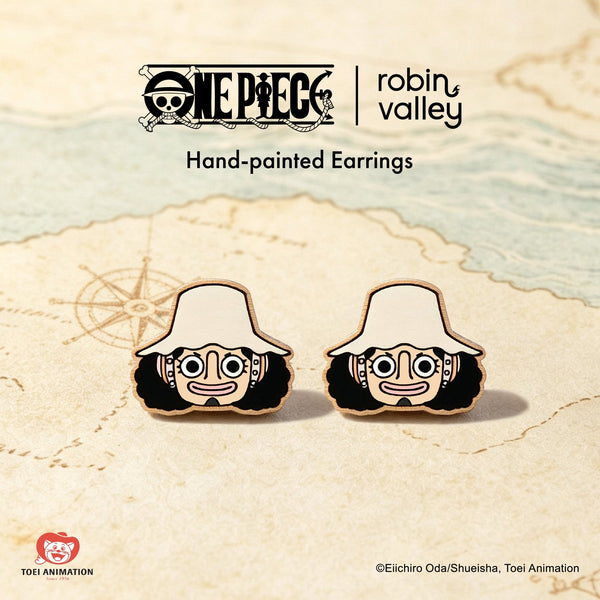 Officially Licensed One Piece Usopp Stud Earrings – Wave 1: Fish-Man Island - Robin Valley Official Store