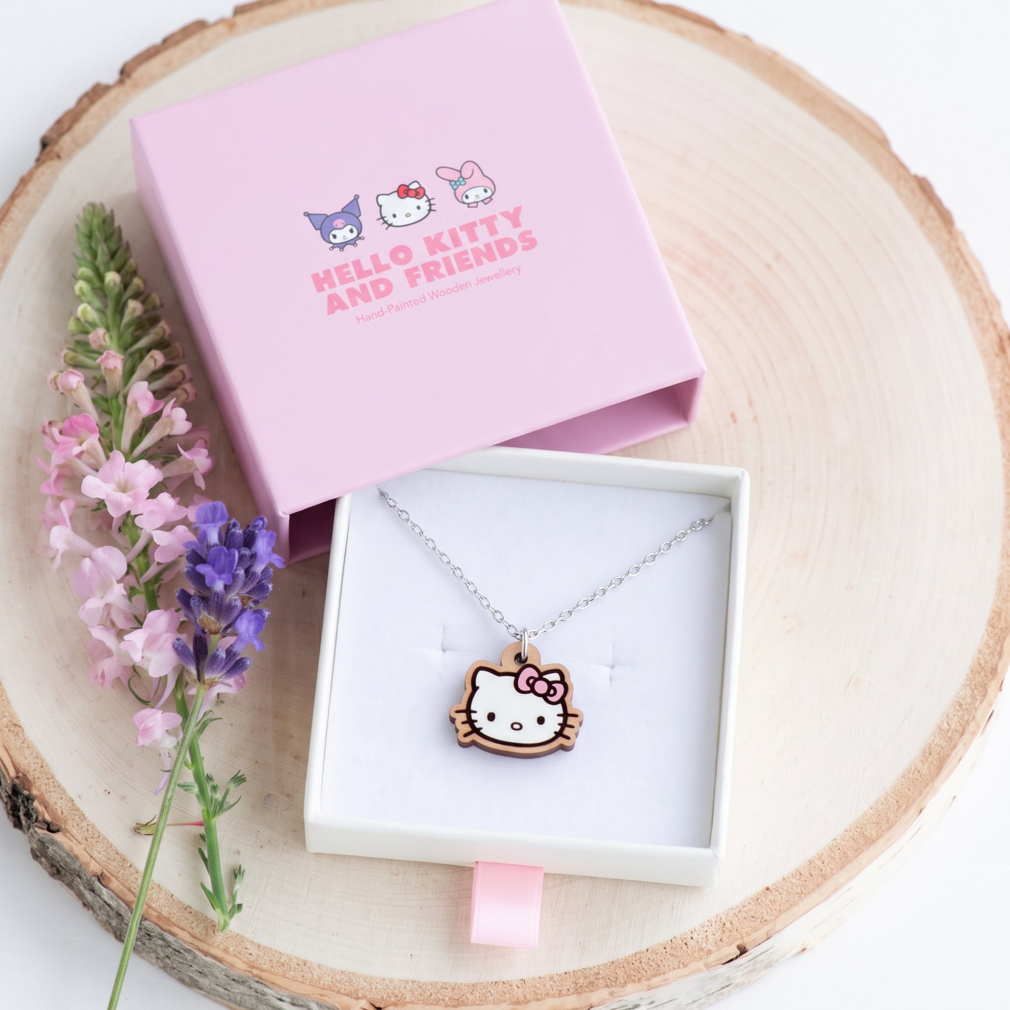 Officially Licensed Pink Hello Kitty Necklace - Robin Valley Official Store