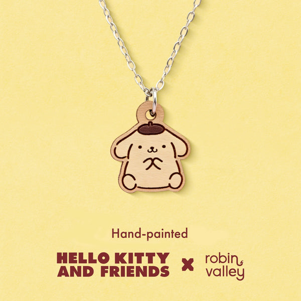 Officially Licensed Sitting Pompompurin Necklace - Robin Valley Official Store