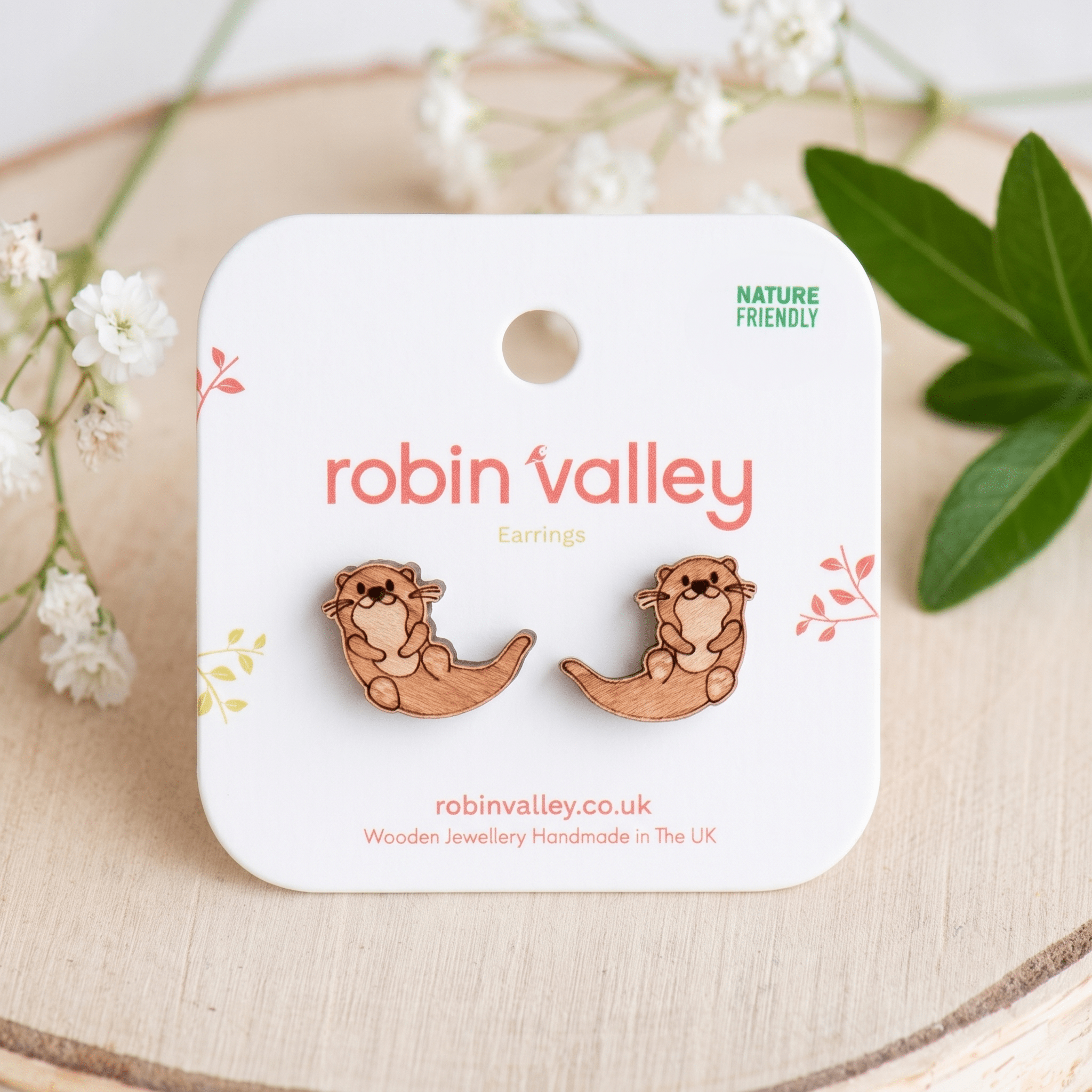 Otter Stud Earrings - Robin Valley Official Store