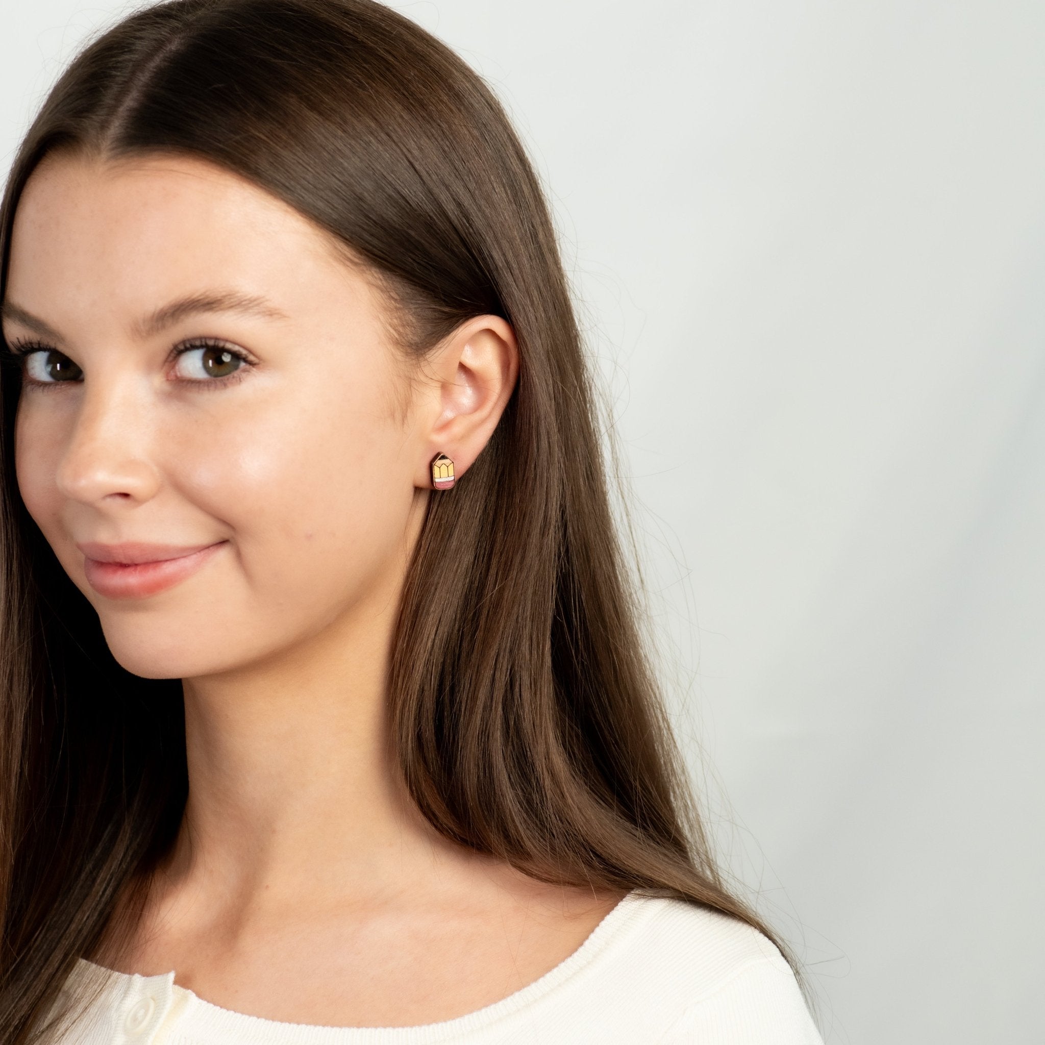 Pencil Stud Earrings - Robin Valley Official Store