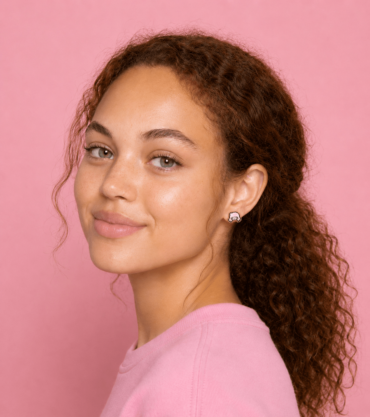 Pixel Twin Stars Stud Earrings - Robin Valley Official Store