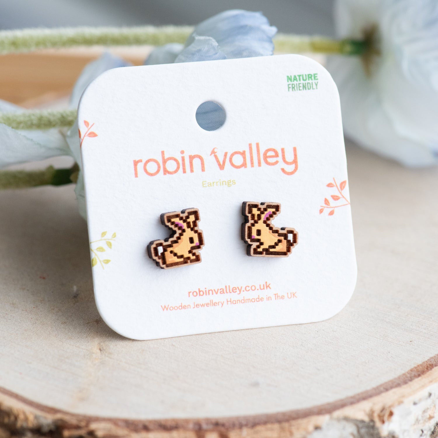 Rabbit Earrings – Stardew Valley - Robin Valley Official Store