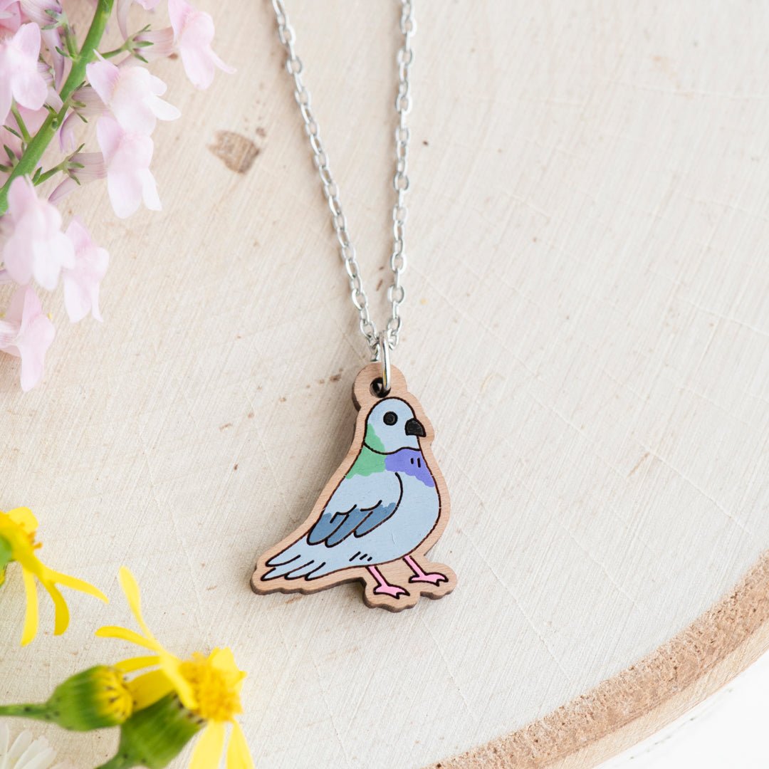 Realistic Pigeon Necklace - Robin Valley Official Store