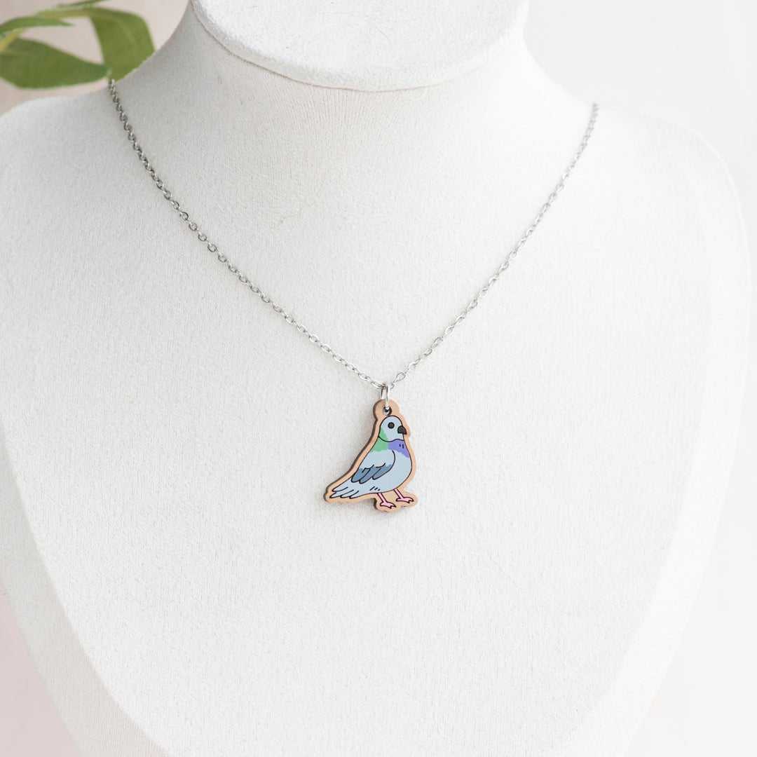Realistic Pigeon Necklace - Robin Valley Official Store