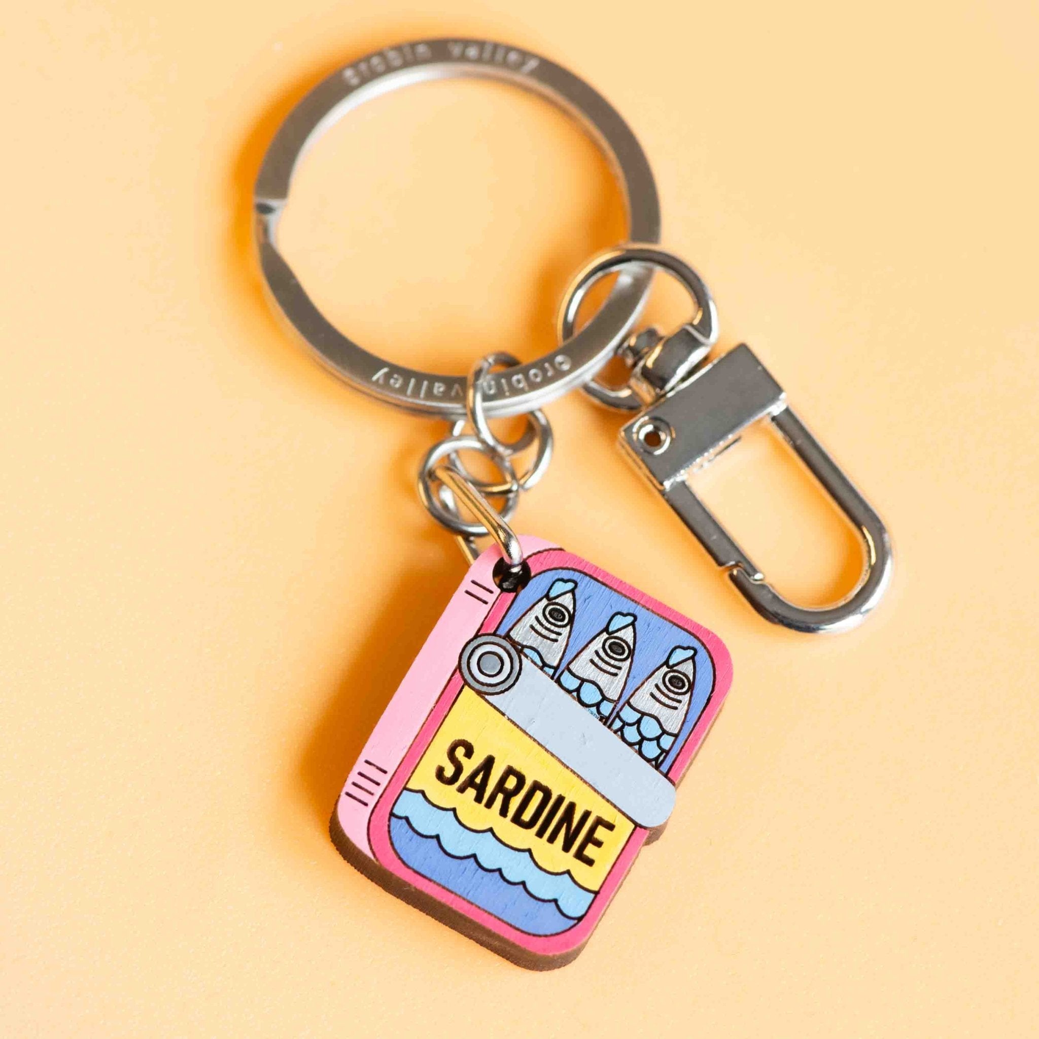 Sardine Can Keyring - KT25259 - Robin Valley Official Store