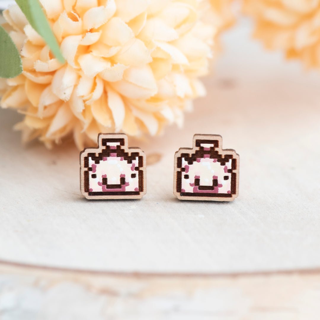 Stardew Valley Blobfish Stud Earrings - Robin Valley Official Store