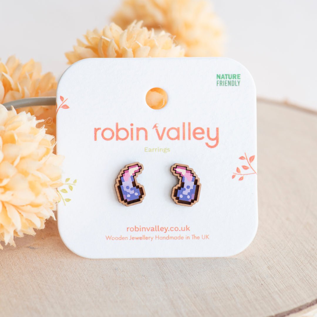 Stardew Valley Dragon Tooth Stud Earrings - Robin Valley Official Store
