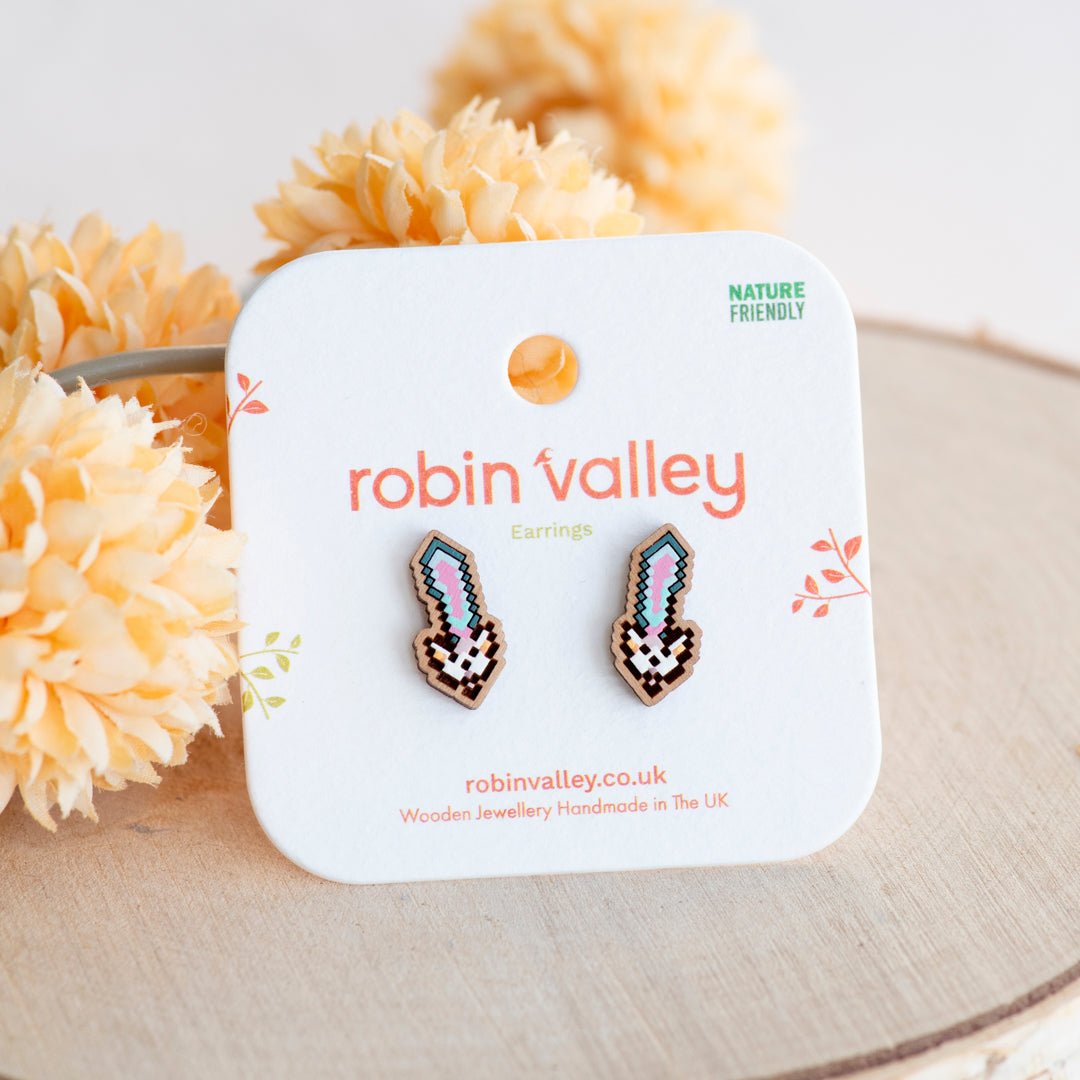 Stardew Valley Meowmere Stud Earrings - Robin Valley Official Store
