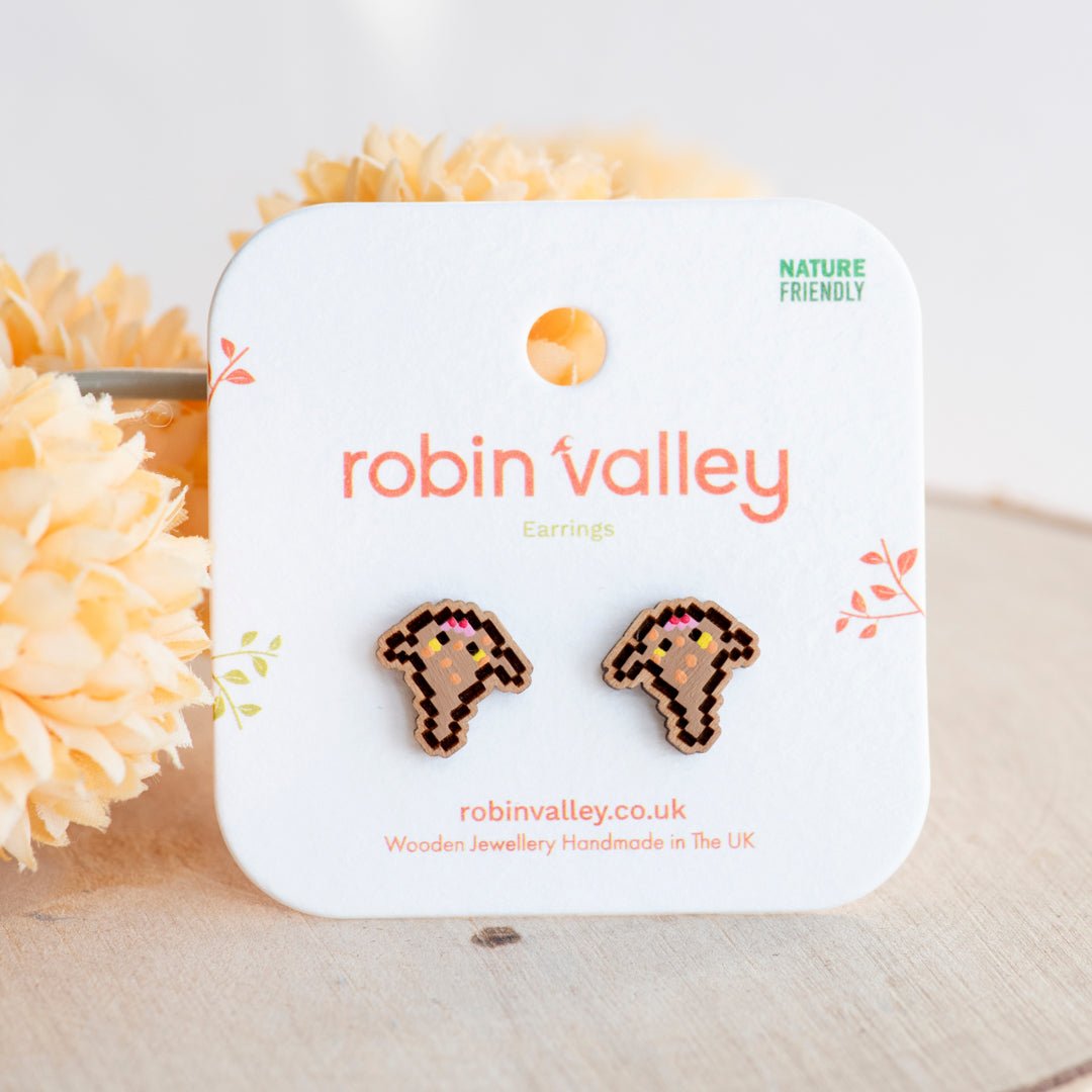 Stardew Valley Sandfish Stud Earrings - Robin Valley Official Store