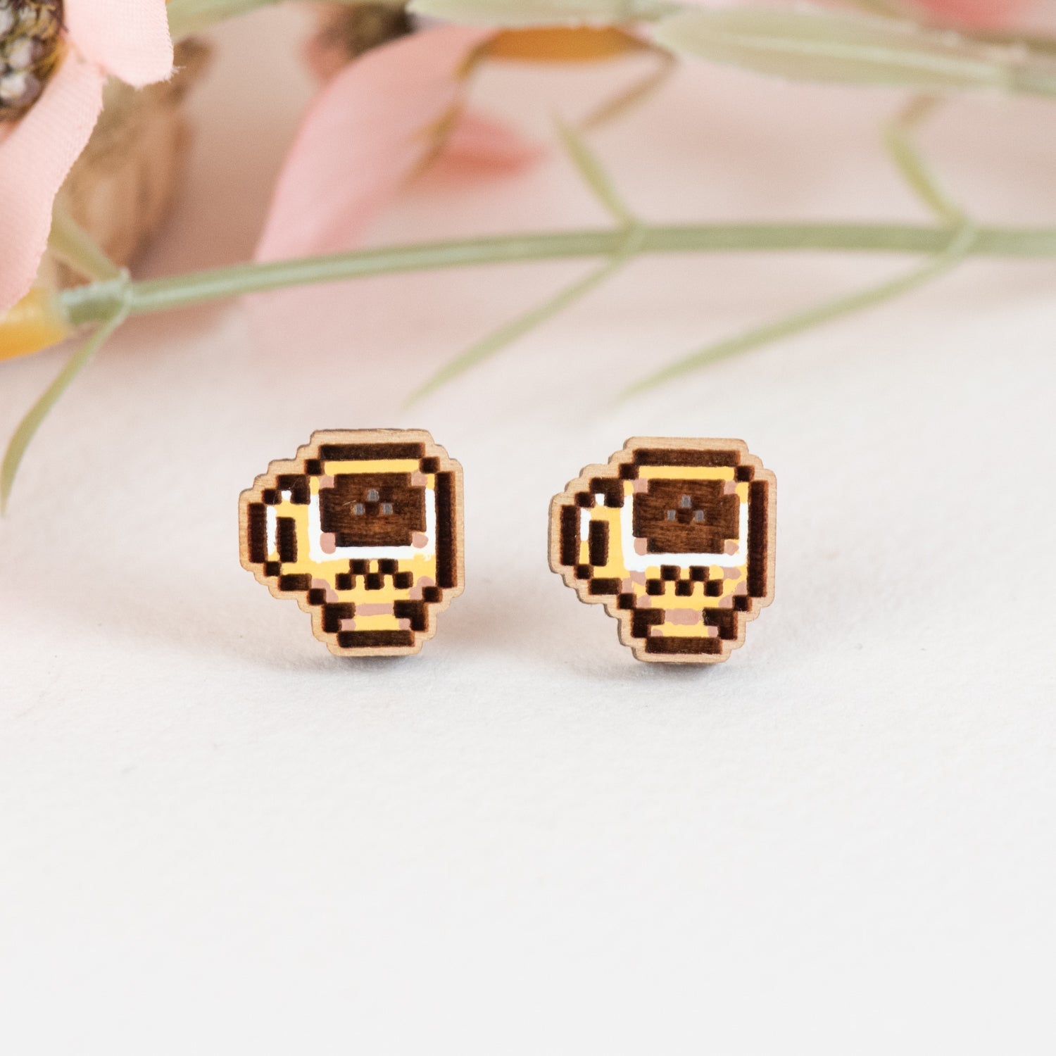 Triple Shot Espresso Earrings - Robin Valley Official Store
