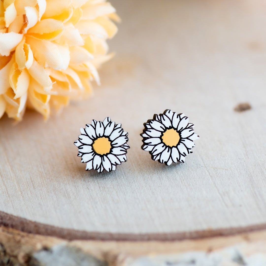 Wild Daisy Stud Earrings - Robin Valley Official Store