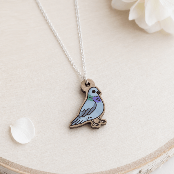 Wood Pigeon Necklace - Robin Valley Official Store