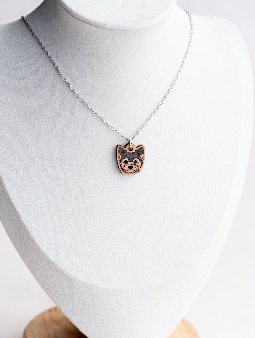 Yorkshire Terrier Necklace (Face) - Robin Valley Official Store