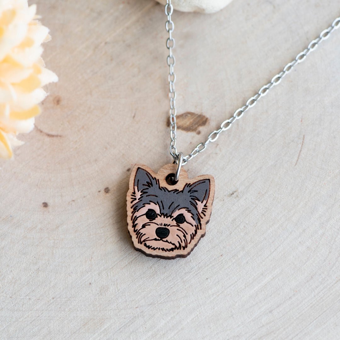 Yorkshire Terrier Necklace (Face) - Robin Valley Official Store