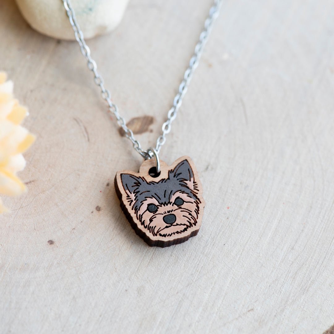Yorkshire Terrier Necklace (Face) - Robin Valley Official Store