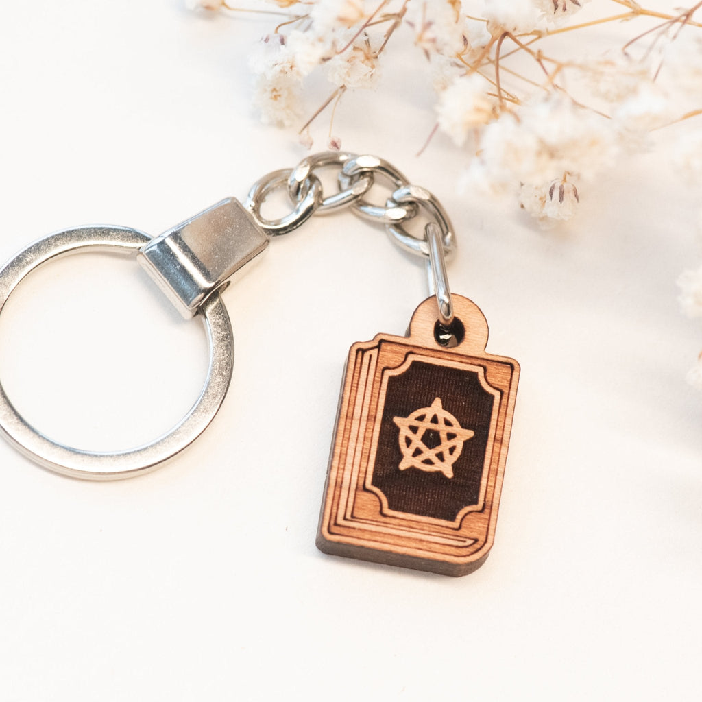 Book Keyring Baby Elephant Cherry Wood Keyring | Robin Valley Official Store