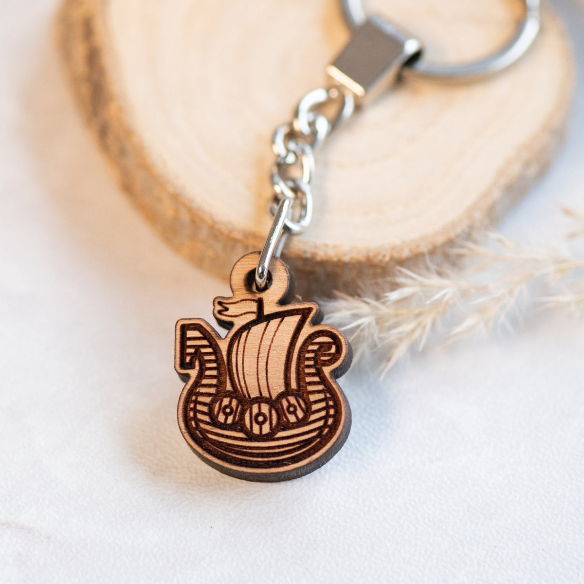 Clownfish Cherry Wood Keyring | Robin Valley Official Store